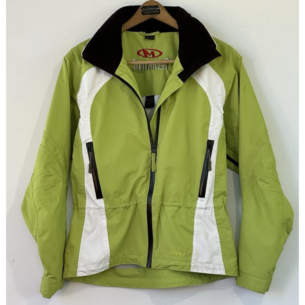 Marker Colorful Ski Snow Jacket Powder Skirt Women's Sz 6